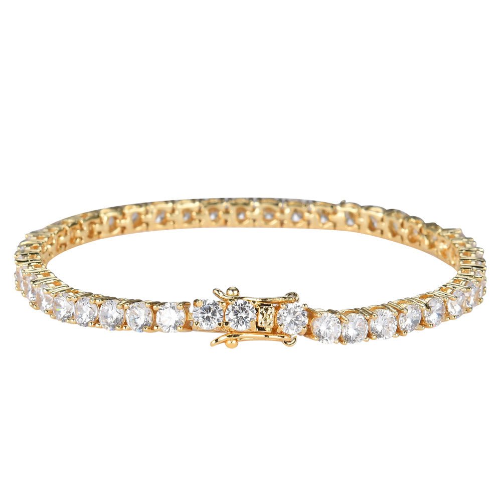 VENUS DIAMOND TENNIS BRACELET (gold or silver)