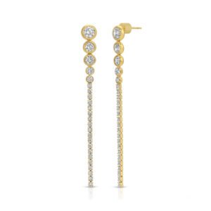 BRYNN CRYSTAL DROP EARRINGS