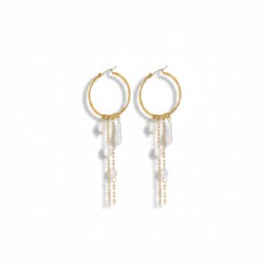 SELENE PEARL DROP EARRINGS