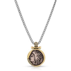 ATHENA MIXED METAL NECKLACE